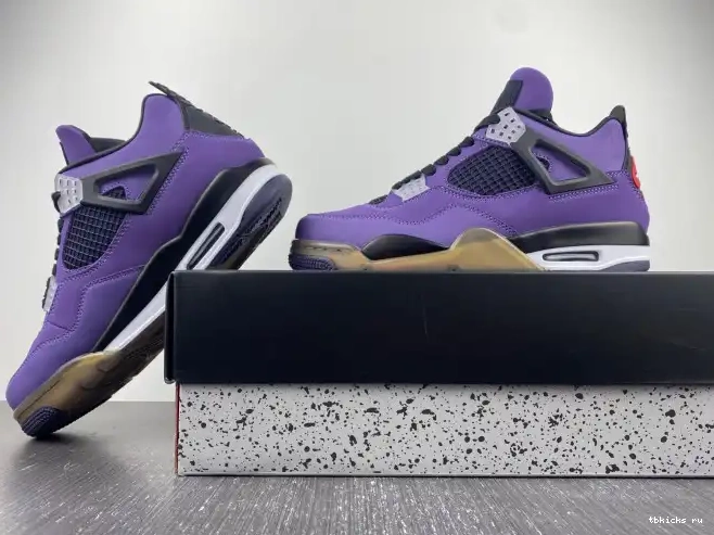 Reps TB Jordan Purple Retro 766296 Scott Family) LN4 and Travis 4 (Friends 0413